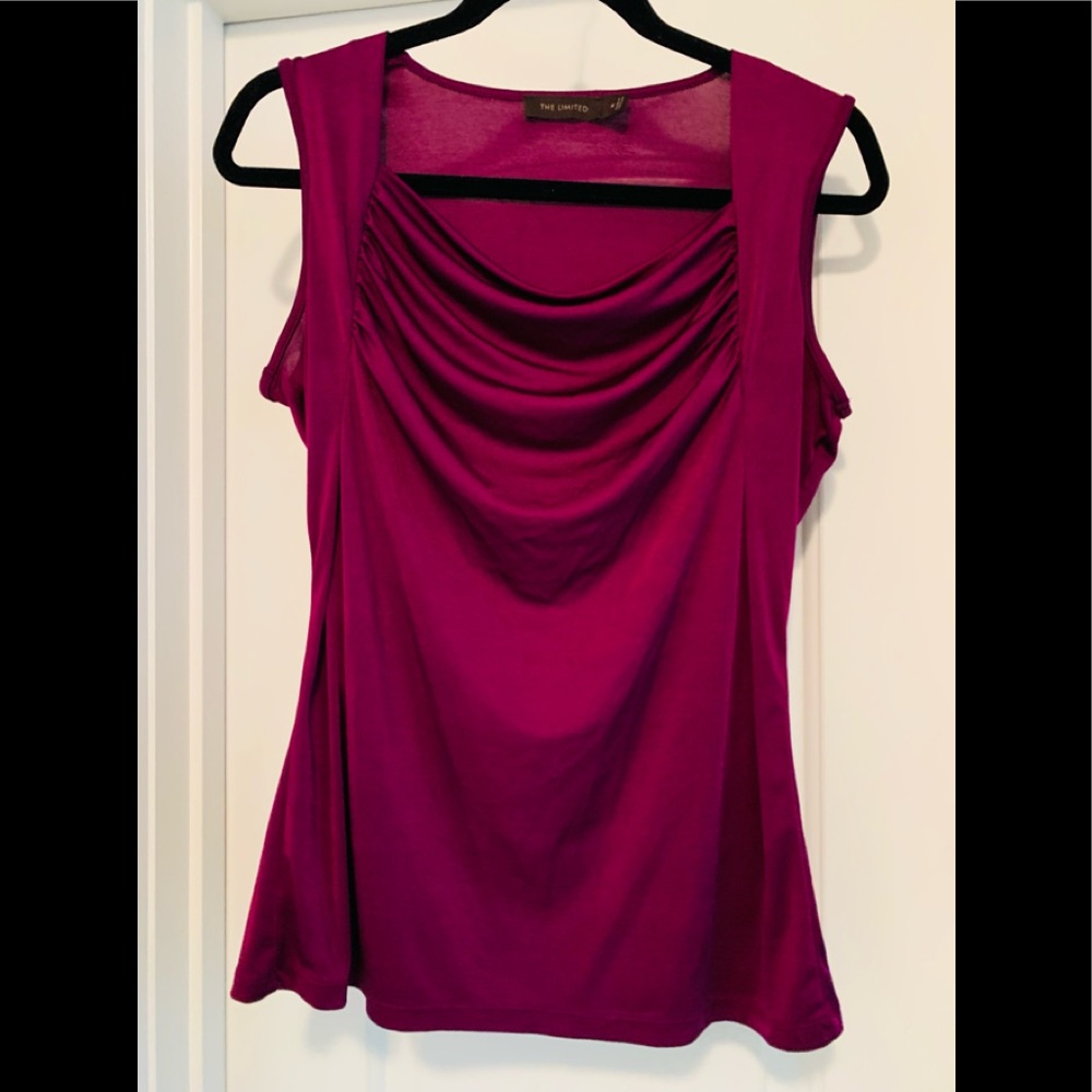 EUC Limited med top , purple plum